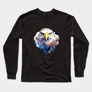 Bald Eagle Animal Beauty Nature Wildlife Discovery Long Sleeve T-Shirt